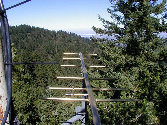 Picture showing our link antenna