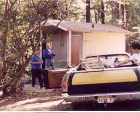 photo of Castle Rock repeater shack